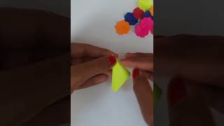 ||Easy Paper Flowers||small flowers|| #shortvideo #viral #karabi#viralvideo#