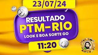 Resultado do jogo do bicho ao vivo - PTM-RIO 11:20 - PT-RIO 11:20 - 23-07-2024