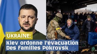 #Guerre en Ukraine :Face à l'avancée russe,les habitants de Pokrovsk ont quelques jours pour évacuer