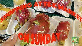 [Cuộc sống ở Mỹ] - Sunday Grocery Shopping at T & K Market in Little Saigon - [Tập #167]