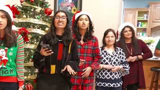 Carols of the Bells & Feliz Navidad by Samudrala, Chiyyarath & Dasari  Family