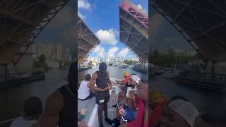 Davido in a Boat Cruise with His Crew #shorts #shortsfeed #shortsvideo #davido