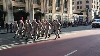 New York City up-close - Veterans Day parade, November 11, 2024