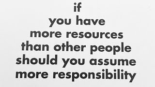 Table Talk: Responsibility of Resources