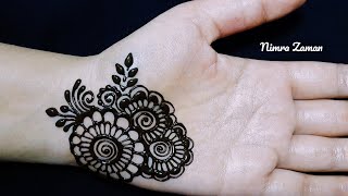 Very beautiful front hand mehndi design | Easy mehndi design | Simple mehndi | Mehndi design |mehndi