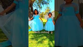 our anna and elsa#frozen #trending #dress