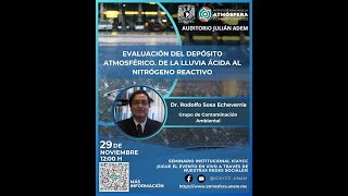 Evaluación del depósito atmosférico. De la lluvia ácida al nitrógeno reactivo.