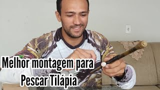 Como montar vara para pescar TILÁPIA em PESQUEIRO + DICAS.