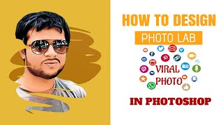 How To Make viral Photo Lab Image In Photoshop