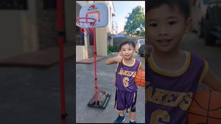 Basketball time! 🏀💯 #playtime #kids