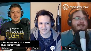 Gábor az esportból ír szakdolgozatot - 9. Esport Show adás