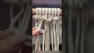 Tutorial macrame knot