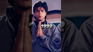 Shahrukh Khan 👑 age transformation journey video short trending songs #baadshah#srk