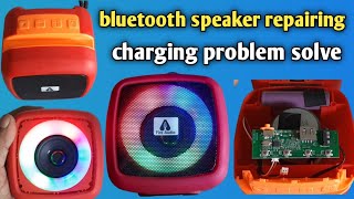 Bluetooth speaker repair||how to repair bluetooth speaker||bluetooth speaker charging problem solve