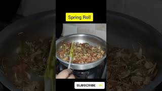 Tea Time Spring Roll Recipe By Kitchen With Sana #food #teatime#foodstreet#shortviral