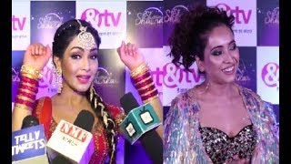 Bhabiji Ghar Par Hain! actress Shubhangi Atre & Asha Negi at &TV's New Year Event SHAAM SHANDAAR