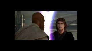 Star wars revenge of the Sith | Anakin vs Mace windu