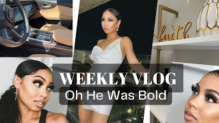 WEEKLY VLOG | I CAN'T BELIEVE HE ASKED ME TO DO THIS | LUXURY CAR SHOPPING | B2K DRAMA + MORE