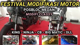 festival modifikasi motor di posblok Medan 27 - 29 Oktober 2023 ll SABROM FEST