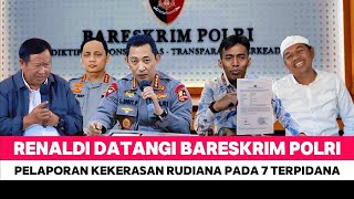 RENALDI LAPORKAN RUDIANA KE BARESKRIM POLRI ! DIDAMPINGI SUSNO DADJI DAN DEDY MULYADI DATANGI JSIGIT