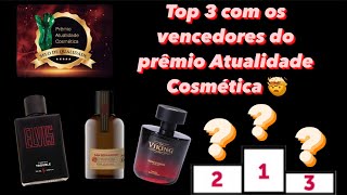 Top 3 com os perfumes da Viking Brand vencedores do Prêmio Atualidade Cosmética 🤯