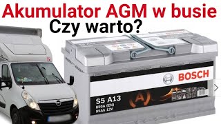 akumulator AGM w busie. Czy warto? Film o życiu...