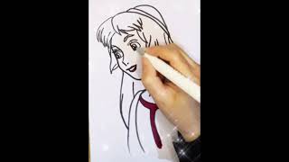 How to draw The Black Cauldron , Eilonwy