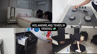 HIZLANDIRILMIŞ TEMİZLİK VİDEOSU! 🧼 | SESSİZ VLOG |