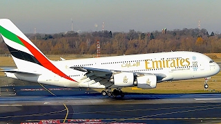 15 MINUTES - Winter Plane Spotting at Düsseldorf Airport | January 2017