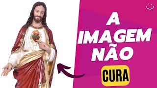 Frei surpreende ao falar sobre imagem de escultura: "não foi a imagem que te curou"