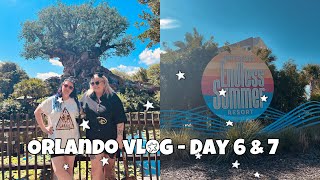 ORLANDO VLOG| Animal Kingdom & Room Tour at Universals Endless Summer Dockside Hotel|Day 6 & 7