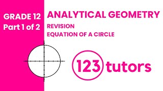 P1 || Grade 12 Analytical Geometry Theory Part 1 with 123tutors