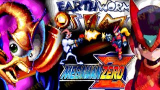 megaman vs earthworm Jim eart worm súper nintendo games lucha pelea GBA GBC GB SNEs