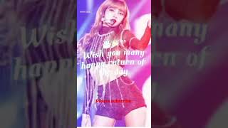 #lisa happy birthday coming soon 🔜#shorts video please subscribe