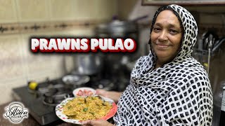 PRAWNS PULAO RECIPE | JHINGA PULAO RECIPE | QUICK AND EASY PULAO RECIPE😋