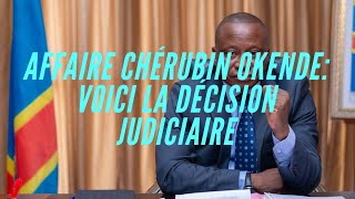 Affaire Cherun Okende: voici la décision judiciaire #actualités #rdcongo #cherubinokende