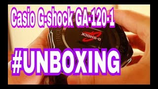 Casio G-shock GA-120-1 #UNBOXING & On Hand