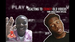 reacting to CRINGY old videos | 1,000 subscriber special // cameron markell