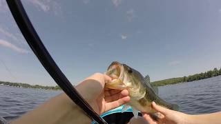 Fishing in a Small Kayak for Summer time Bass