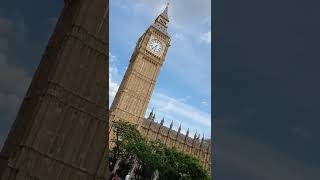 Central London big ban #bigben #londonreal #travelvlog