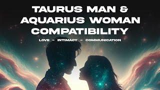 Taurus Man & Aquarius Woman Compatibility: Love, Intimacy & Communication