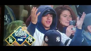 New York Yankees up-close - Yankees at bat, 7th inning, October 28, 2024