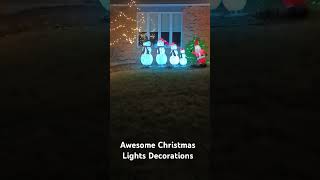 Awesome Christmas Lights Decorations