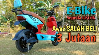 Sepeda Listrik Terbaik 2023, GODA, 3 Jutaan, E-Bike EBike Not Viar, U-Winfly, Exotic,