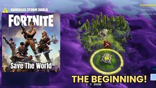 Fortnite: Playing Save The World By Myself For The First Time - Pt 1 The Tutorial