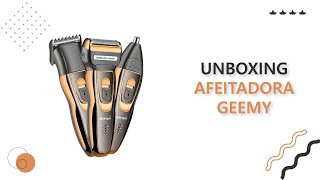 UNBOXING AFEITADORA GEEMY 3 EN 1