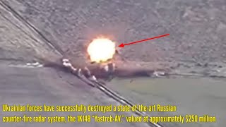 Russia's newest advanced counter-fire radar system was successfully destroyed by Ukraine troops