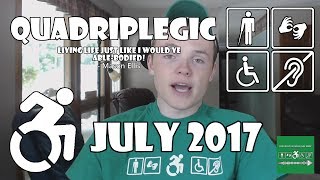 Scholarships, UTI's, and Camp PossAbility - Life Update | Quadriplegic (C5,C6,C7)