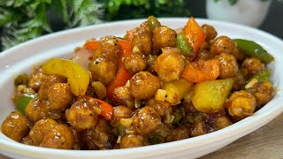 न के बराबर तेल मसाला से घर पर बनाएं super tasty Restaurant style chana chili recipe