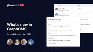 GraphCMS Monthly Update: July 2021